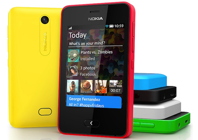 Asha 501. Blurring smartphone & feature phones for less than  $100